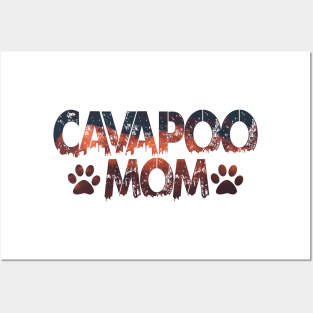 Cavapoo Mom Posters and Art